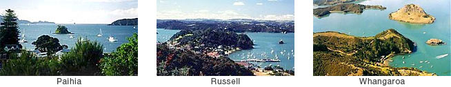 Bay of Islands - Russell, Paihia, Whangaroa